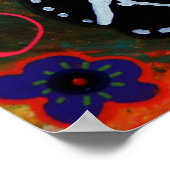 MEINE KATZDIA DE LOS MUERTOS POSTERS POSTER (Ecke)