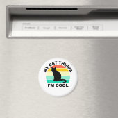 Meine Katze denkt, ich bin Cool Magnet (In Situ (Geschirrspüler))