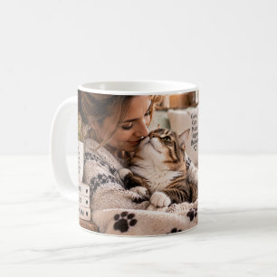 Meine Katze denkt, ich bin perfekt Lustiger Katzen Kaffeetasse