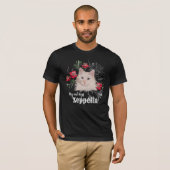 Meine Katze digiert Zeppelin-T - Shirt, anpassbar T-Shirt (Vorne ganz)