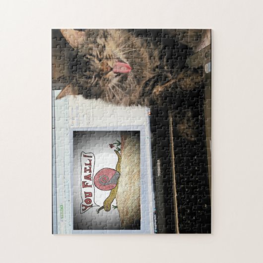 Meine Katze hasst mich Puzzle (Vertikal)