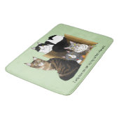 Meine Katze hat Katzen Badematte (Schrägansicht)