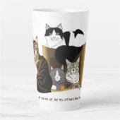 Meine Katze hat Katzen Milchtasse (Vorderseite)