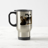 Meine Katze hat Katzen Reisebecher (Links)
