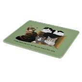 Meine Katze hat Katzen Schneidebrett (Ecke)