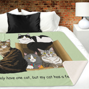 Meine Katze hat Katzen Sherpadecke