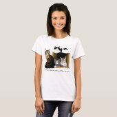 Meine Katze hat Katzen T-Shirt (Vorne ganz)