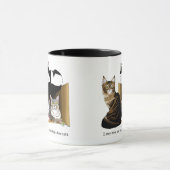Meine Katze hat Katzen Tasse (Zentrum)