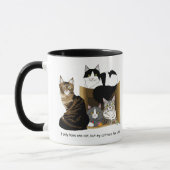 Meine Katze hat Katzen Tasse (Links)