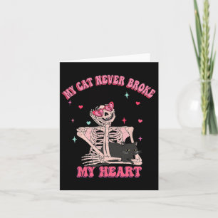 Meine Katze hat mir nie das Herz ein Funny Anti Va Karte