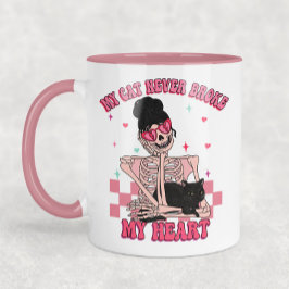 Meine Katze hat mir nie das Herz gebrochen Tasse