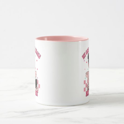 Meine Katze hat mir nie das Herz gebrochen Tasse (Zentrum)