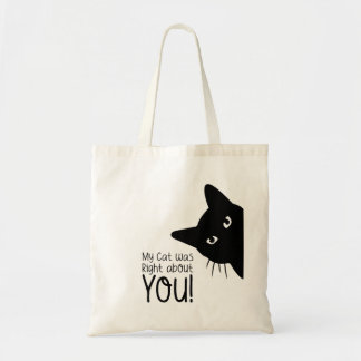 Meine Katze hatte recht mit dir Tragetasche