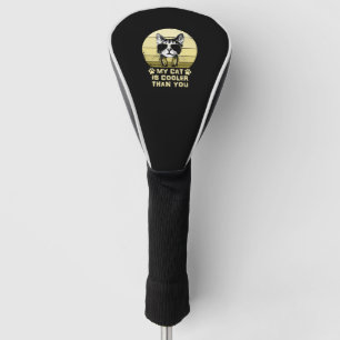 Meine Katze ist Cool, als du blutest. Golf Headcover