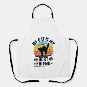 Meine Katze ist mein bester Freund Vintage-Katze-S Schürze