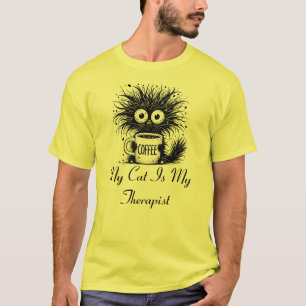 Meine Katze ist mein Therapeut. T-Shirt