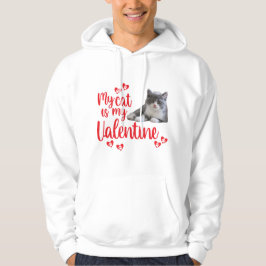 "Meine Katze ist mein Valentin" Männergeschenk Hoodie