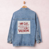 Meine Katze ist mein Valentine Jeansjacke (Hangar)