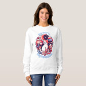 Meine Katze ist mein Valentine Sweatshirt (Vorne ganz)