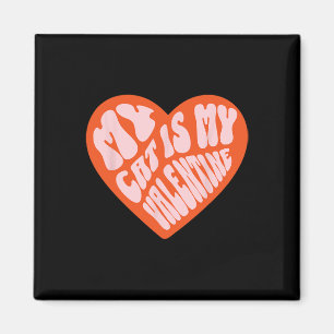 Meine Katze ist mein Valentinstag, Frauen Männer,  Magnet