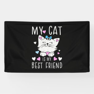 Meine Katze ist meine beste Freundin Banner
