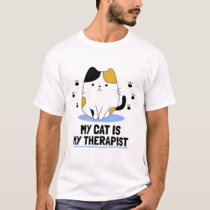 Meine Katze ist meine Therapeutin T-Shirt