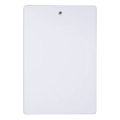 Meine Katze ist meine Yogapartnerin - eine adorabl Mini Klemmbrett (Rückseite)