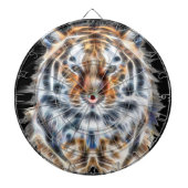 Meine Katze ist Schauspiel Up Tiger Gesichtsenergi Dartscheibe (vorne)