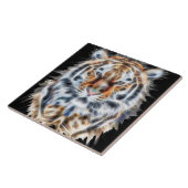 Meine Katze ist Schauspiel Up Tiger Gesichtsenergi Fliese (Seite)