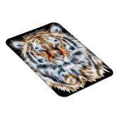 Meine Katze ist Schauspiel Up Tiger Gesichtsenergi Magnet (Rechte Seite)