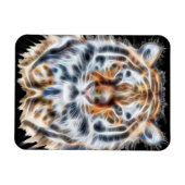Meine Katze ist Schauspiel Up Tiger Gesichtsenergi Magnet (Horizontal)