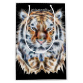 Meine Katze ist Schauspiel Up Tiger Style Energy Mittlere Geschenktüte (Vorderseite)