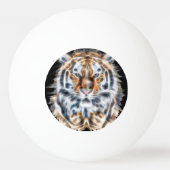 Meine Katze ist Schauspiel Up Tiger Style Energy Tischtennisball (Rückseite)