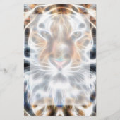 Meine Katze ist Schauspiel Up Wild Tiger Energy Briefpapier (Vorderseite)