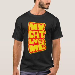 Meine Katze Lieben Mädchen Frauen, die Katzen Lieb T-Shirt