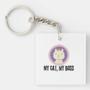 Meine Katze, mein Boss Schlüsselanhänger