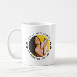 Meine Katze, meine Seelenverwandte, mein ewiger Pe Kaffeetasse