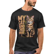 Meine Katze regiert mein Haus Lustiger Katzenliebh