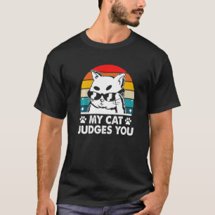 Meine Katze schätzt, dass du Spaß Kitten Cat Mama T-Shirt