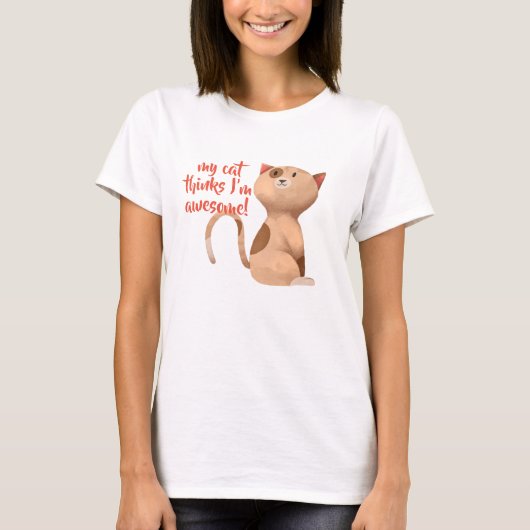 Meine Katze T-Shirt (Vorderseite)