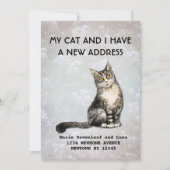 Meine Katze und ich haben die Ankündigung verschob (Vorderseite)