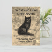 Meine Katze und ich haben die Ankündigung verschob (Stehend Vorderseite)