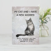 Meine Katze und ich haben die Ankündigung verschob (Stehend Vorderseite)