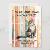 Meine Katze und ich haben die Ankündigung verschob (Vorderseite)