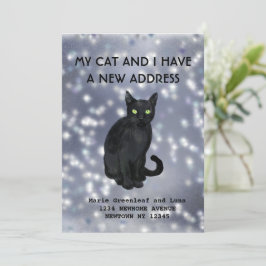 Meine Katze und ich haben die Ankündigung verschob