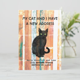 Meine Katze und ich haben die Ankündigung verschob