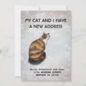 Meine Katze und ich haben die Ankündigung verschob (Vorderseite)