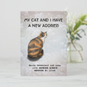 Meine Katze und ich haben die Ankündigung verschob (Stehend Vorderseite)