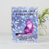 Meine Katze und ich haben die Ankündigung verschob (Stehend Vorderseite)