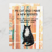 Meine Katze und ich haben die Ankündigung verschob (Vorne/Hinten)